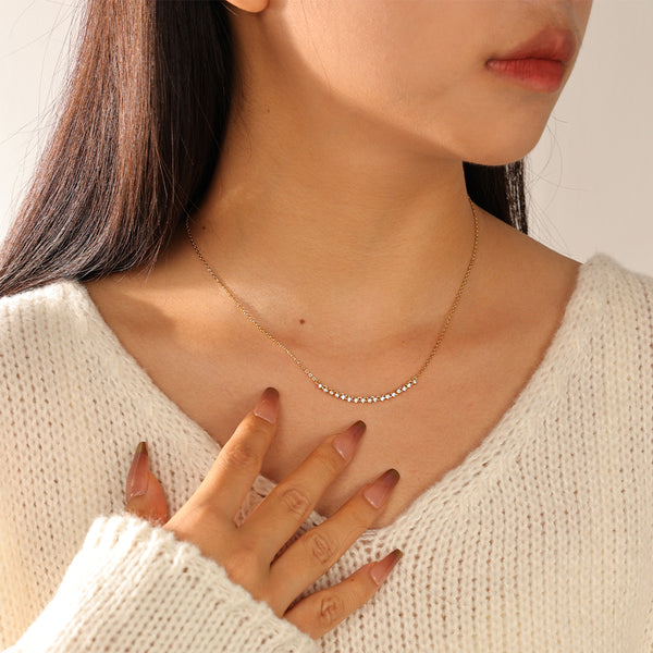 VFX0119 CZ Cubic Zirconia Necklace