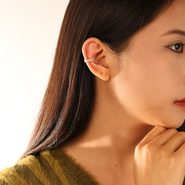 FE3098 Marquise Zirconia Ear Cuff