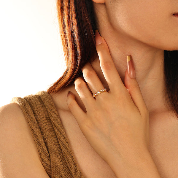 VFJ0038 Moonstone Women Rings