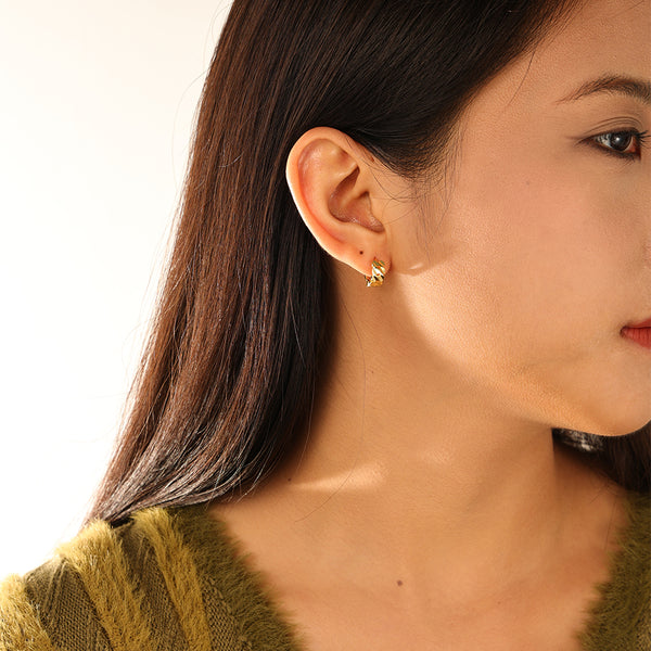 FE3113 Dainty Hoop Earring