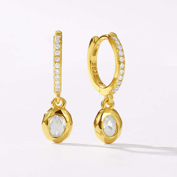 VFE0687 Dainty CZ Drop Earrings