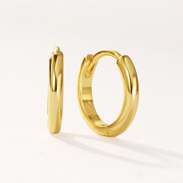 FE3477 Classic Simple Huggie Hoop Earrings