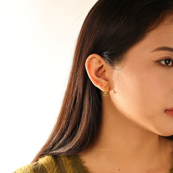 FE3157 Can Pull Tab Stud Earring