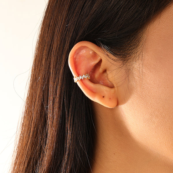 FE3098 Marquise Zirconia Ear Cuff