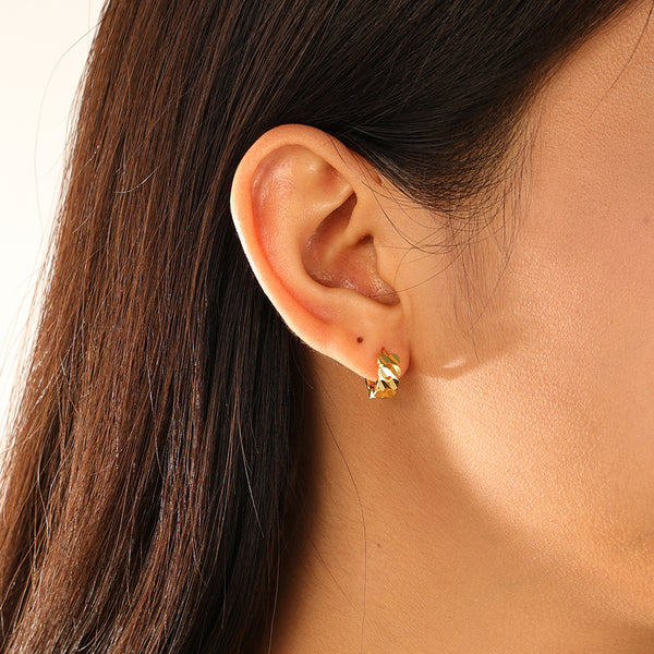FE3113 Dainty Hoop Earring