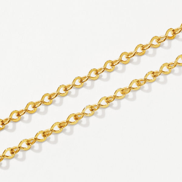 FX1286 925 Sterling Silver Classic Chain Necklaces