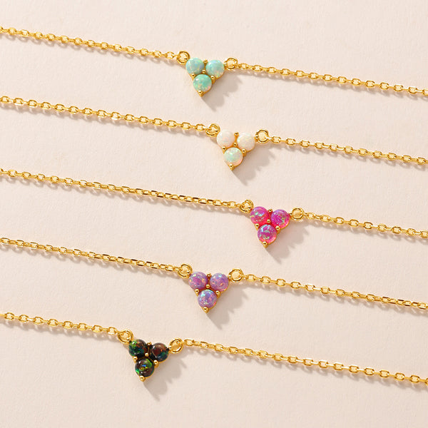 VFX0273 Opal Trio Women Necklaces