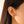 FE3151 Oval Blue CZ Hoop Earring