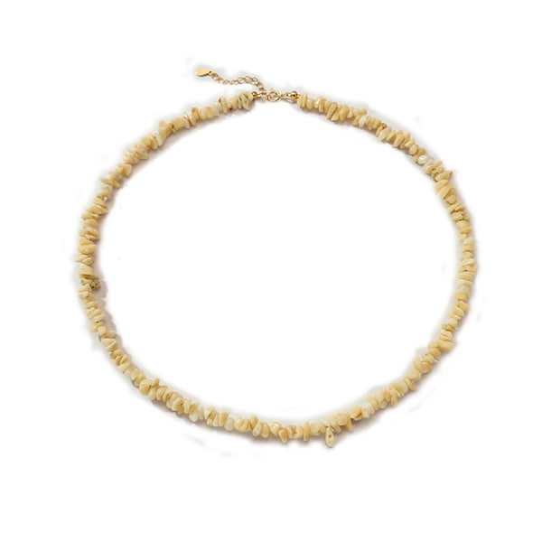 PN0171 925 Sterling Silver Women Chip Necklace