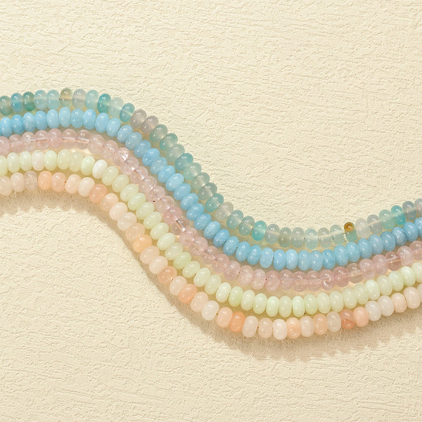 PB0152 925 Sterling Silver Pink Aventurine Beads Bracelet