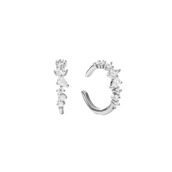 FE2926 925 Sterling Silver U-shaped Ear Cuff