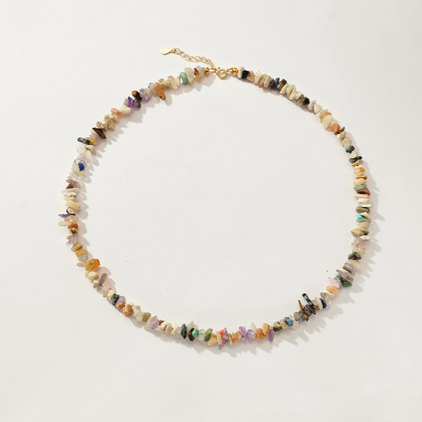 PN0161 925 Sterling Silver Handmade Beaded Necklace