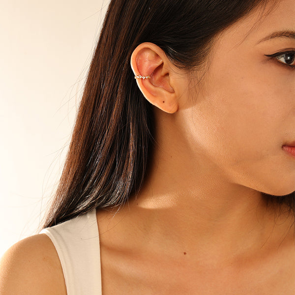 FE2926 925 Sterling Silver U-shaped Ear Cuff