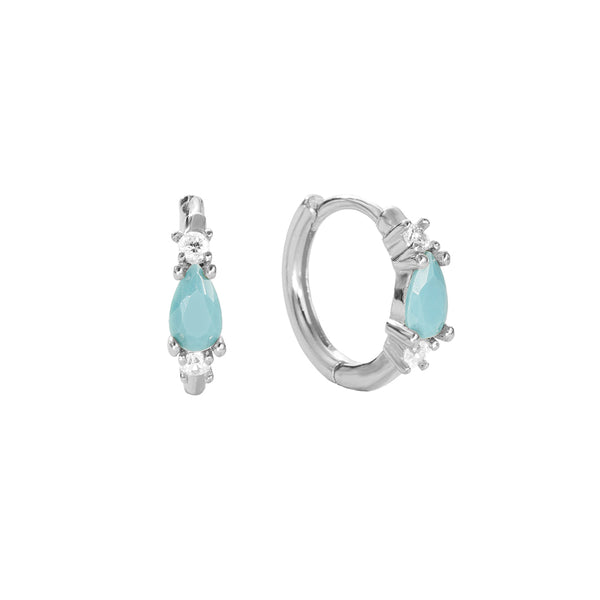 FE2805 925 Sterling Silver Women Hoop Earring