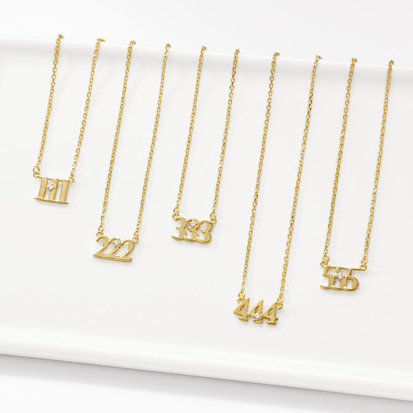 VFX0028 Capital Letter Pendant Necklace