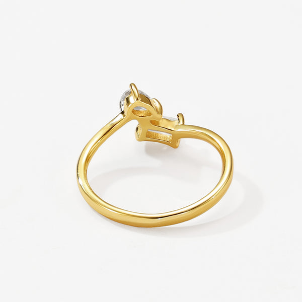 VFJ0064 Zirconia Wedding Ring