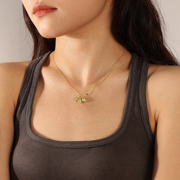 VFD0688 Oval CZ Charms