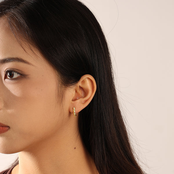 VFE0696 U Shape Hoop Earrings