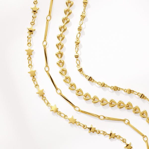 BFX1765 New Trends Chain Necklace