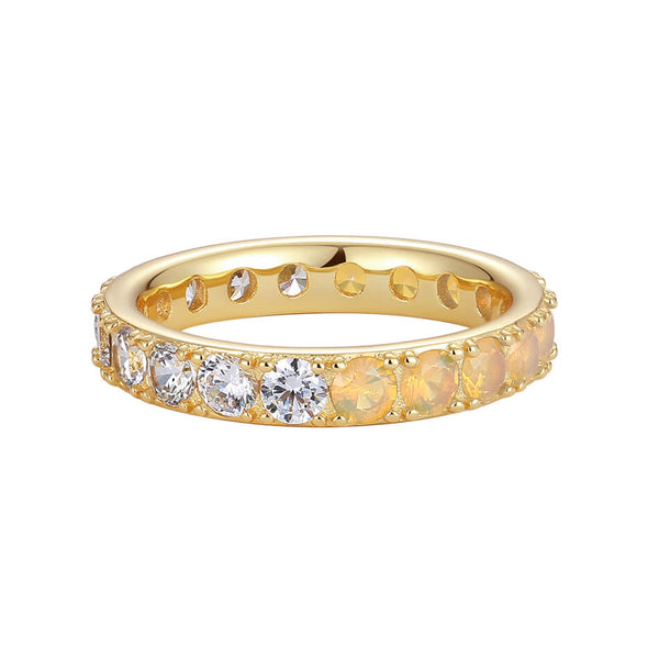 VFJ0397 Milky Opal Nano Ring