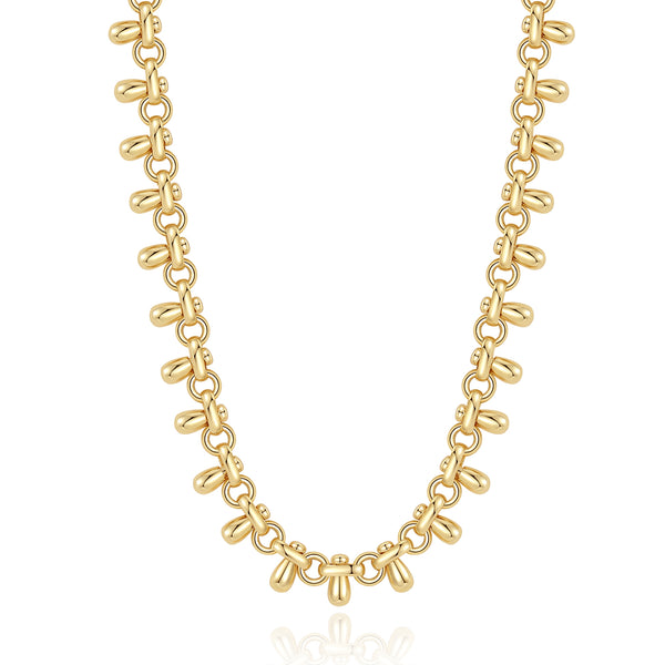 BFS0446 / BFX1784 Bowling Chain Bracelet / Necklace