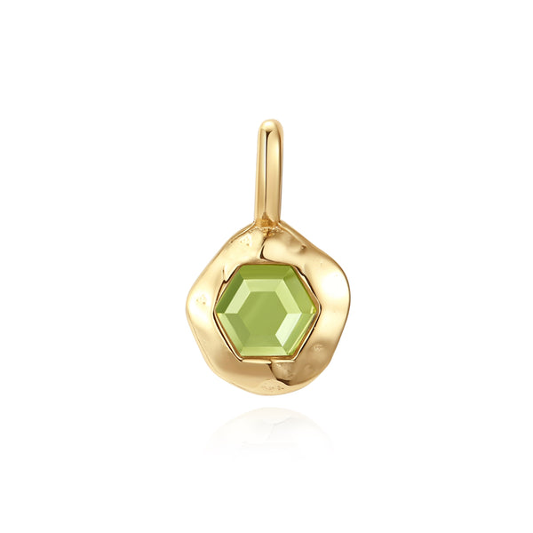 VFD1452 Hexagonal Birthstone Charm