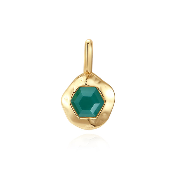 VFD1452 Hexagonal Birthstone Charm