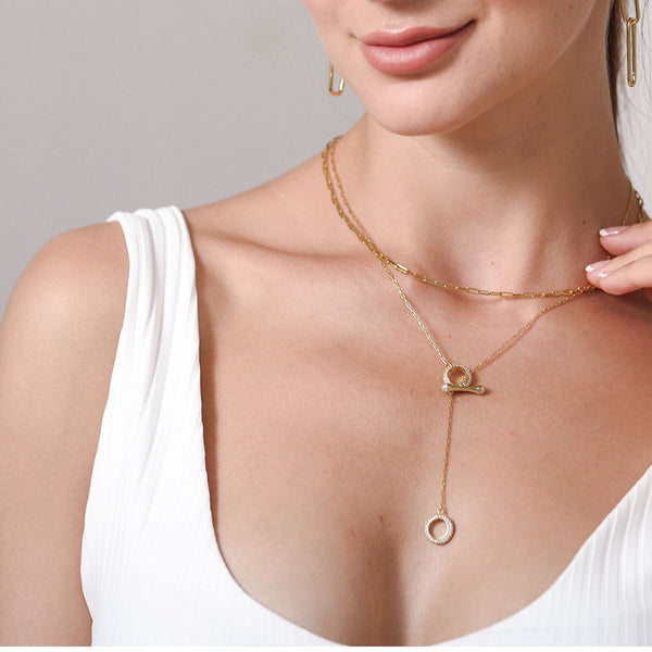 FX0072 925 Sterling Silver Medium Chain Necklace