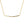 FX0276 925 Sterling Silver Horizon Gold Necklace