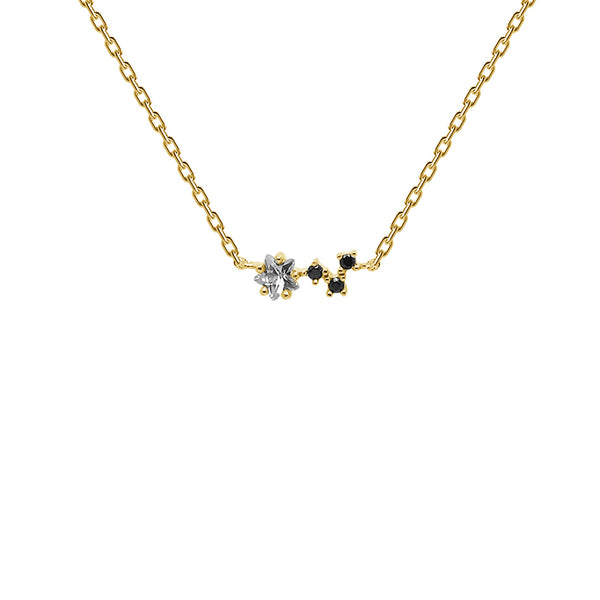 FX0274 925 Sterling Silver Voyager Gold Necklace