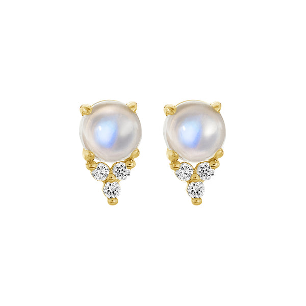 FE1168 Sheel Pearl Stud Earring