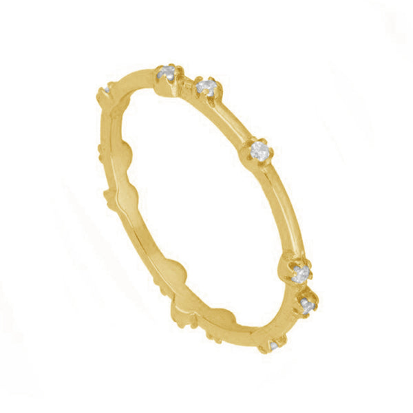 FJ0185 925 Sterling Silver Flower Ring