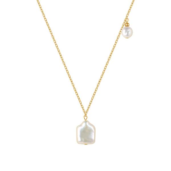 FX0684 925 Sterling Silver Freshwater Pearl Necklaces