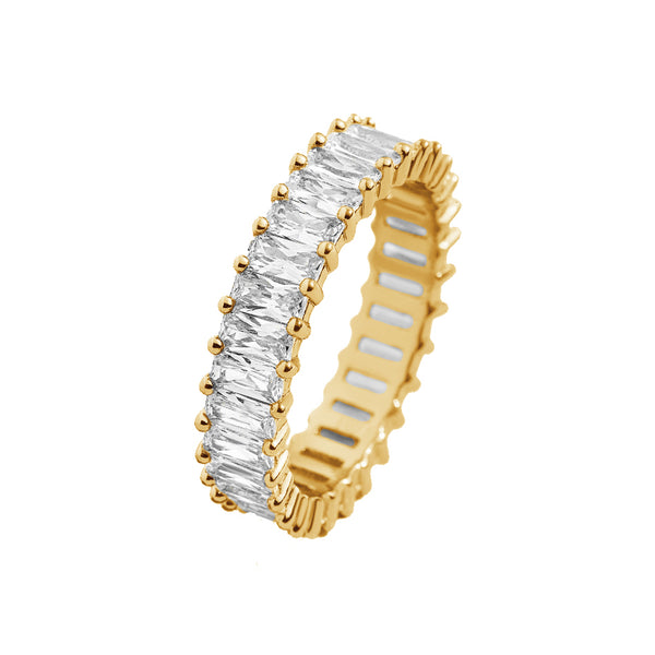 FJ0656 925 Sterling Silver Cubic Zirconia Ring