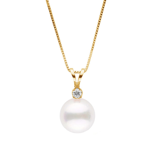 FX0564 925 Sterling Silver Pearl Pendant Necklace