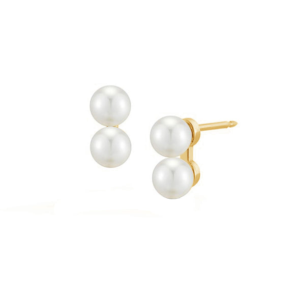 FE1468 925 Sterling Silver Freshwater Pearl Earring For Women