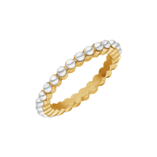 FJ0739 925 Sterling Silver Freshwater Pearl Ring