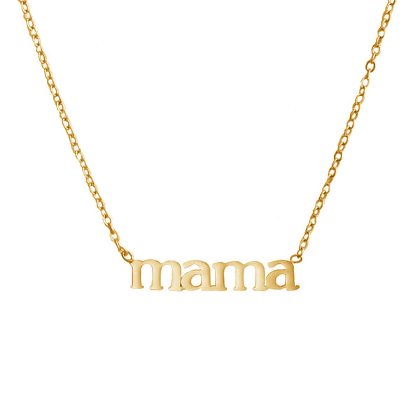 FX0500 925 Sterling Silver Mama Necklace
