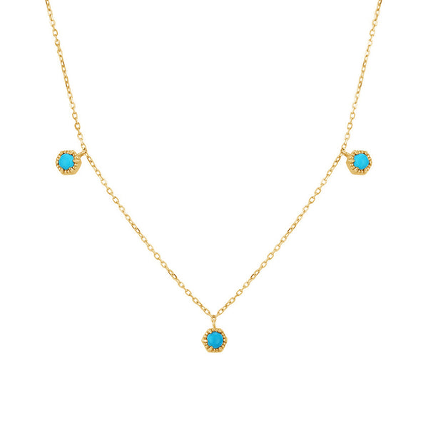 FX0676 Turquoise Necklace