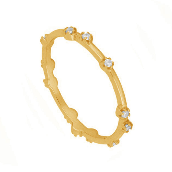 FJ0185 925 Sterling Silver Flower Ring