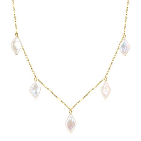 FX0685 925 Sterling Silver Freshwater Pearl Nceklaces