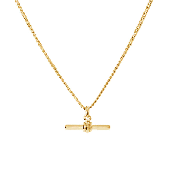 FX0363 925 Sterling Silver Toggle Necklace