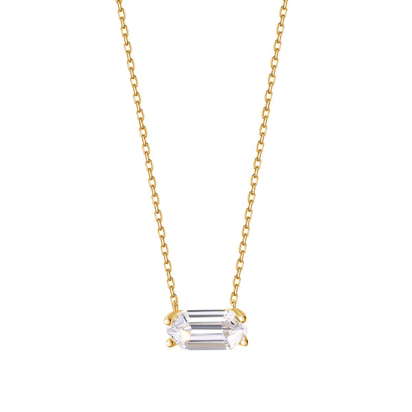 FX0851 Cubic Zirconia Necklace