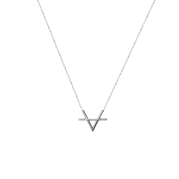 FX0092 925 Sterling Silver Icon Necklace