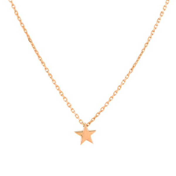 FX0291 925 Sterling Silver Star Necklace