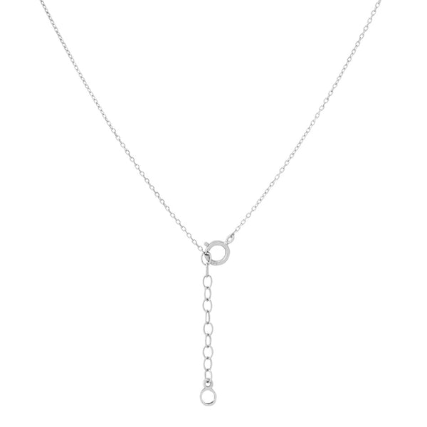 FX0293 925 Sterling Silver Single Sphere Necklace