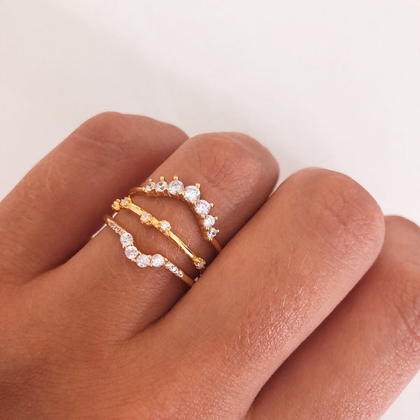 FJ0185 925 Sterling Silver Flower Ring