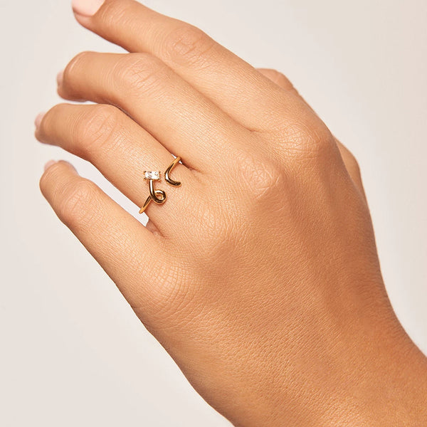 FJ0231 925 Sterling Silver Special Ring