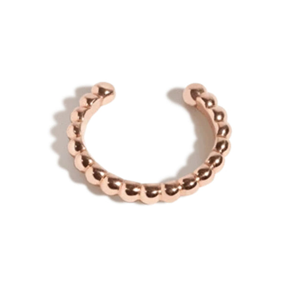 FE0250 925 Sterling Silver Mini Circle Ear Cuff