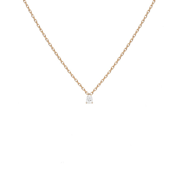 FX0097 925 Sterling Silver Diamond Pendant Necklace